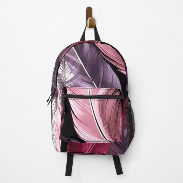 Item preview, Feathers - Burgundy, eggplant, blush, silver, black 3 designed and sold by Highlandkings.