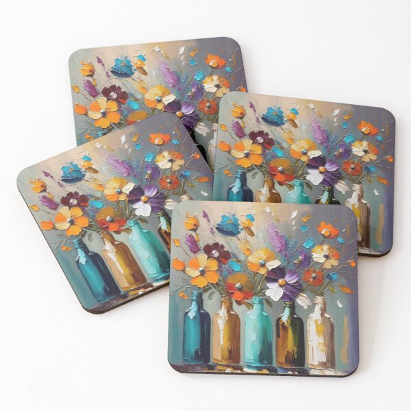 Item preview, Flowers in Bottles designed and sold by kultomatic.