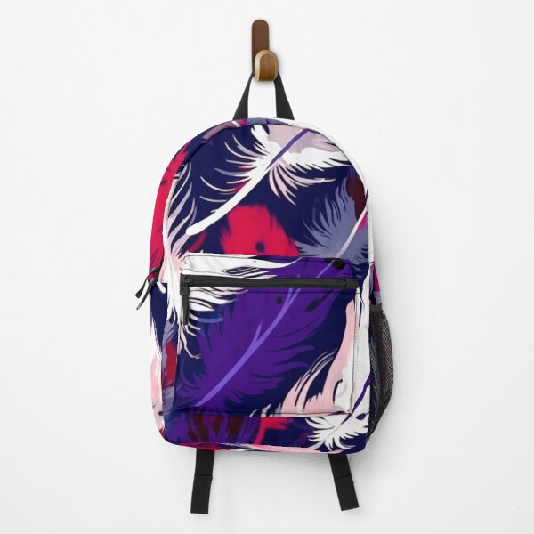 Artikelvorschau, Feathers - Burgundy, fuchsia, navy, white, silver 2 entworfen und verkauft von Highlandkings.
