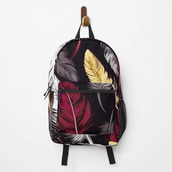 Item preview, Feathers - Burgundy, gold, white, gray, black designed and sold by Highlandkings.