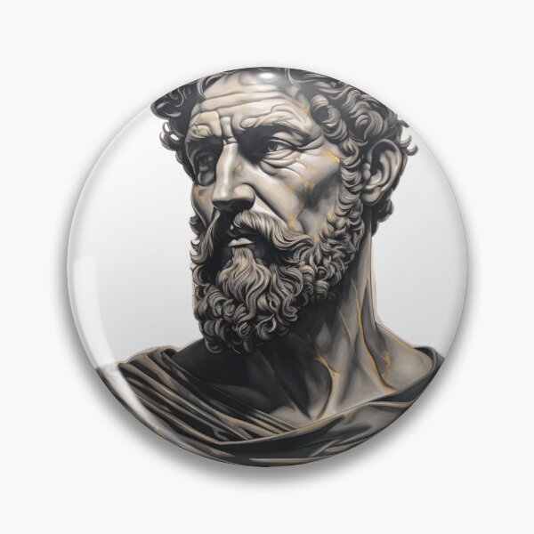 Item preview, Marcus Aurelius - Auric Sculpture designed and sold by The Stoic Sigma.