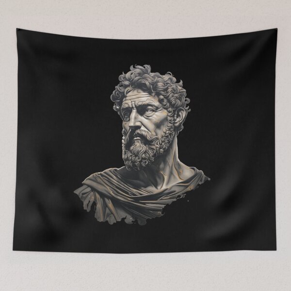 Item preview, Marcus Aurelius - Auric Sculpture designed and sold by The Stoic Sigma.