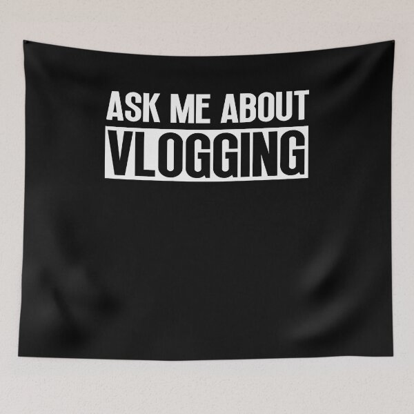Item preview, Ask me about vlogging Graphic shirts for vloggers and influencers designed and sold by ScionEros.