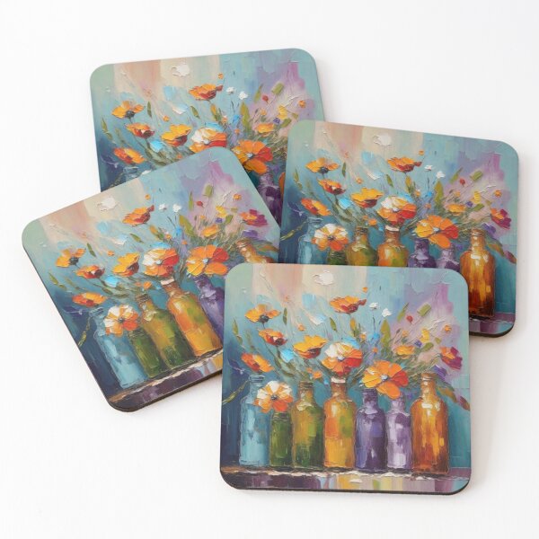 Item preview, Flowers in Oil designed and sold by kultomatic.