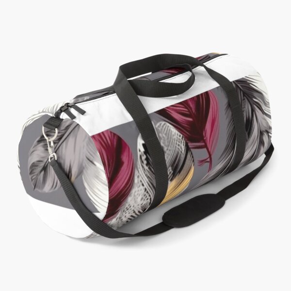 Item preview, Feathers - Burgundy, gold, white, gray, black 3 designed and sold by Highlandkings.