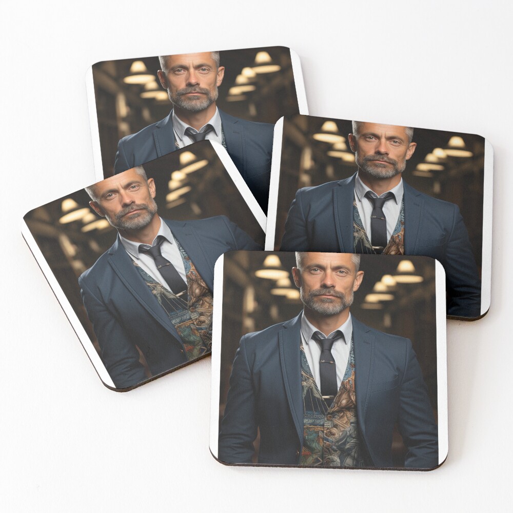 Item preview, Coasters (Set of 4) designed and sold by TheBrainArt.