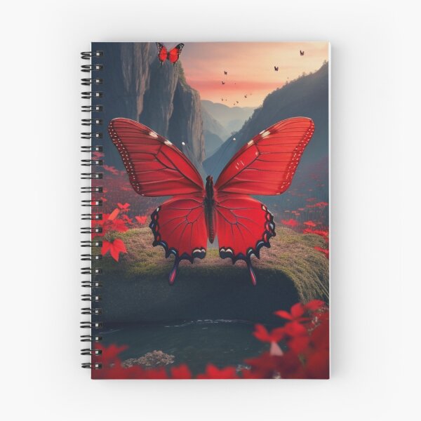 Item preview, beautiful butterfly's in a surreal nature landscape designed and sold by djoopie.