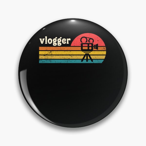 Item preview, Vlogger Retro 1 Graphic shirts for vloggers and influencers designed and sold by ScionEros.