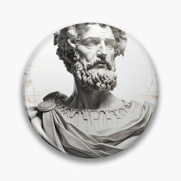 Item preview, Marcus Aurelius - The Stoic Emperor designed and sold by The Stoic Sigma.