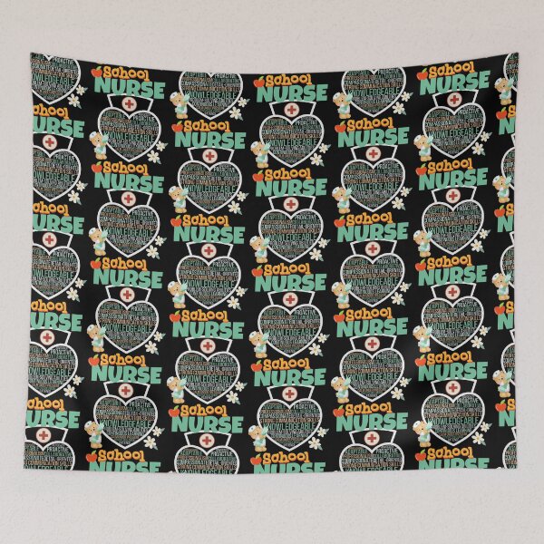 Item preview, Back to School Nurse Caring Heart Cute Occupational Charming Design designed and sold by BunBuntheDog-.