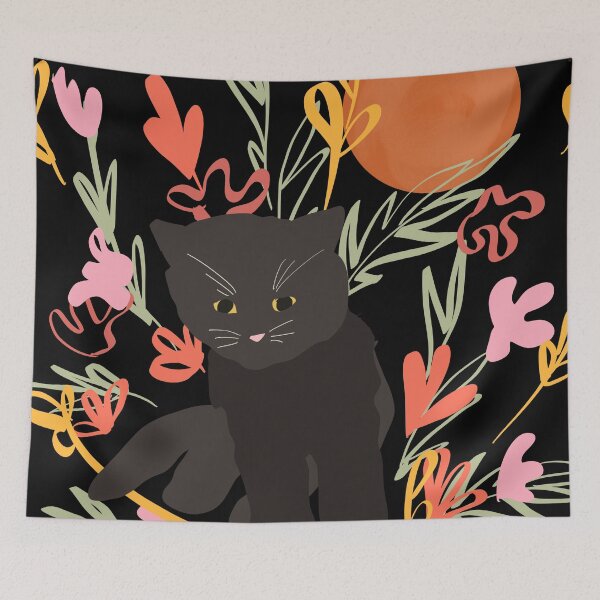 Item preview, Black Cat Matisse designed and sold by MaiZephyr.