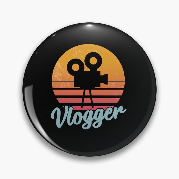 Item preview, Vlogger Retro 2 Graphic shirts for vloggers and influencers designed and sold by ScionEros.