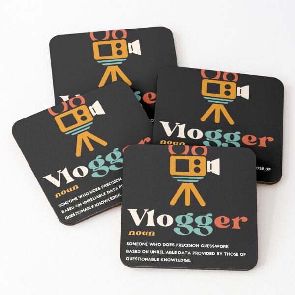 Item preview, Vlogger noun retro Graphic shirts for vloggers and influencers designed and sold by ScionEros.