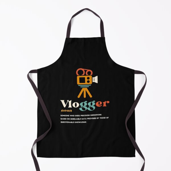 Item preview, Vlogger noun retro Graphic shirts for vloggers and influencers designed and sold by ScionEros.