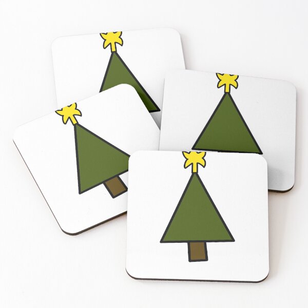 Item preview, A drawing of a Christmas tree with a star. designed and sold by lukesubbby.
