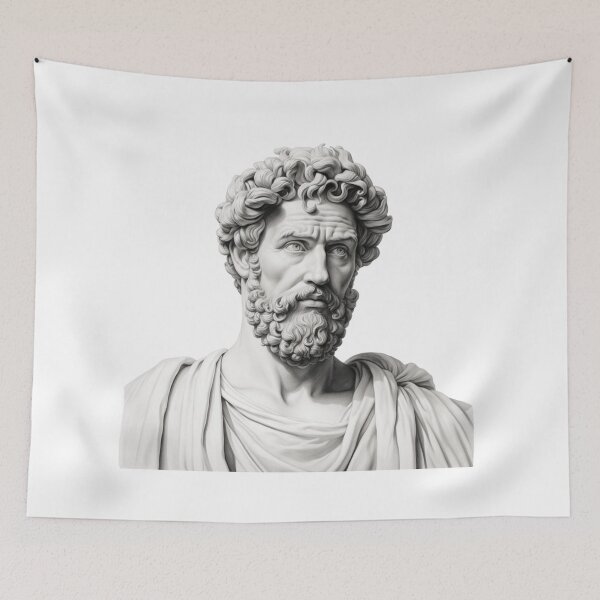 Item preview, Marcus Aurelius designed and sold by The Stoic Sigma.