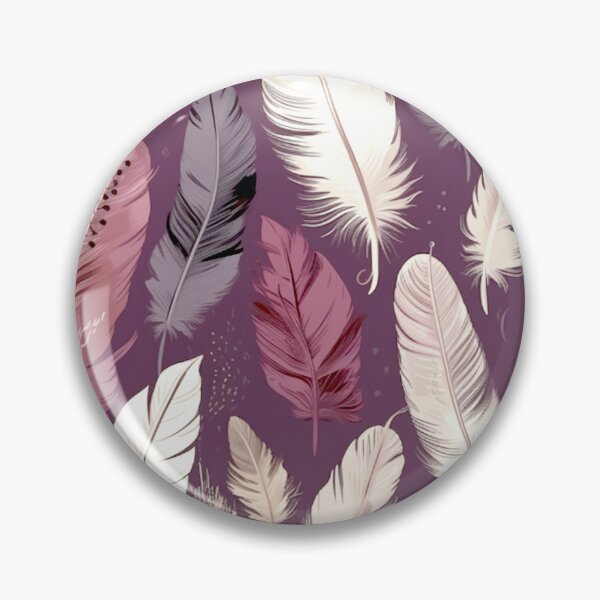 Artikelvorschau, Feathers - Burgundy, lavender, ivory, gold, black 2 entworfen und verkauft von Highlandkings.