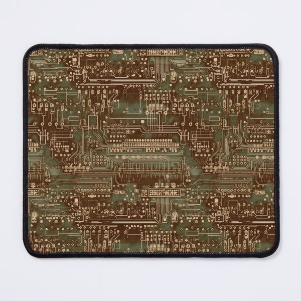 Item preview, Old Circuit Board Circuitry Pattern designed and sold by Sturdust.