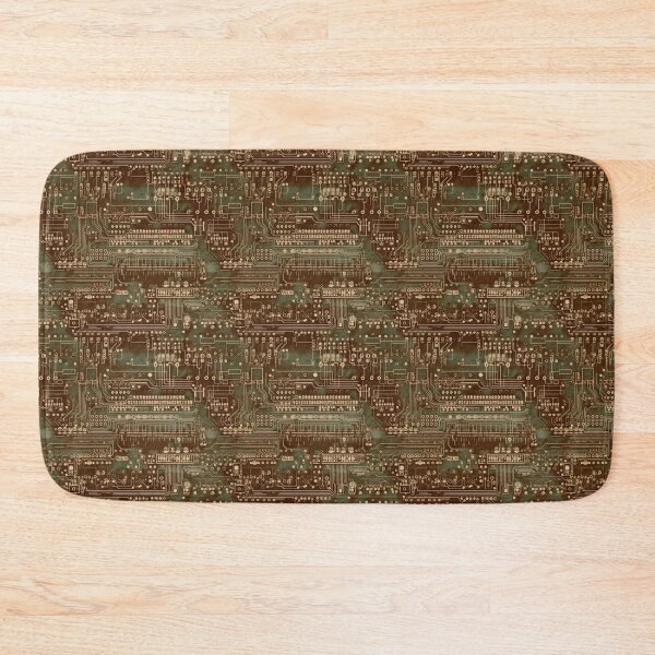 Item preview, Old Circuit Board Circuitry Pattern designed and sold by Sturdust.