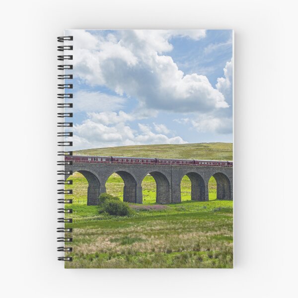 Item preview, Flying Scotsman on Dandry Mire Viaduct Garsdale Cumbria designed and sold by Cameranick.