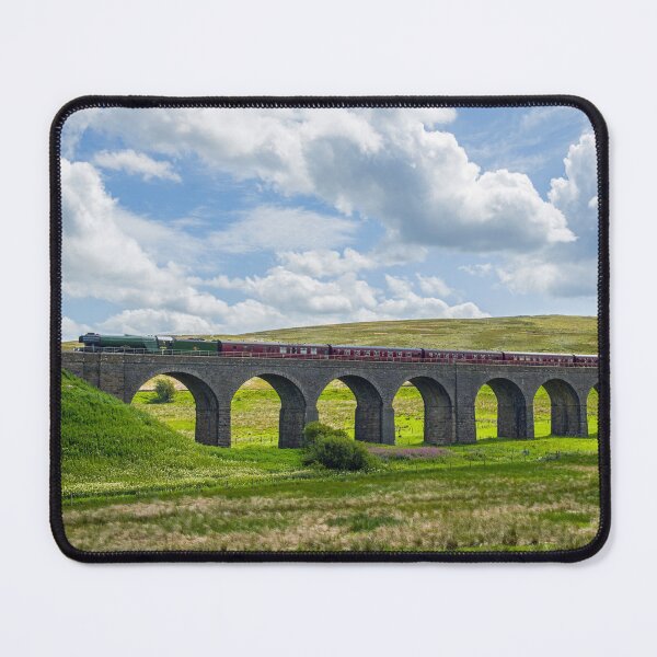 Item preview, Flying Scotsman on Dandry Mire Viaduct Garsdale Cumbria designed and sold by Cameranick.