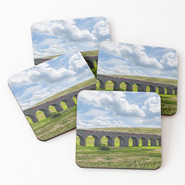 Item preview, Flying Scotsman on Dandry Mire Viaduct Garsdale Cumbria designed and sold by Cameranick.