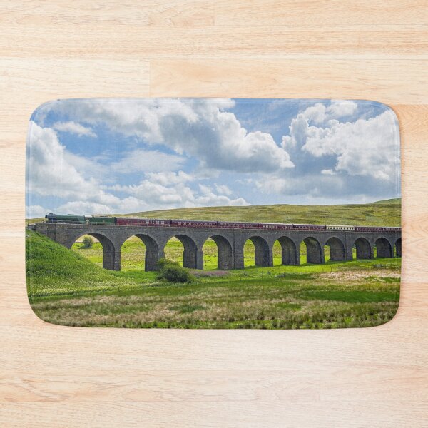 Item preview, Flying Scotsman on Dandry Mire Viaduct Garsdale Cumbria designed and sold by Cameranick.