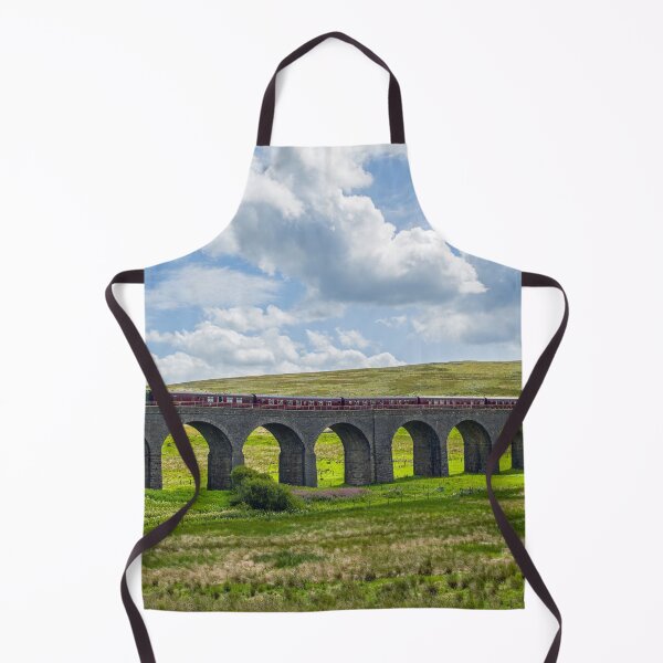 Item preview, Flying Scotsman on Dandry Mire Viaduct Garsdale Cumbria designed and sold by Cameranick.