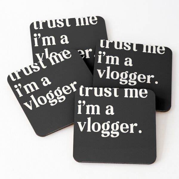 Item preview, Trust Me I'm a vlogger Graphic shirts for vloggers and influencers designed and sold by ScionEros.