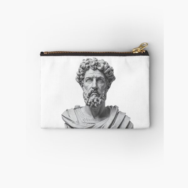 Item preview, Marcus Aurelius - M AVIRIEMRCUEI designed and sold by The Stoic Sigma.