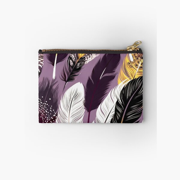 Item preview, Feathers - Burgundy, lavender, ivory, gold, black 3 designed and sold by Highlandkings.