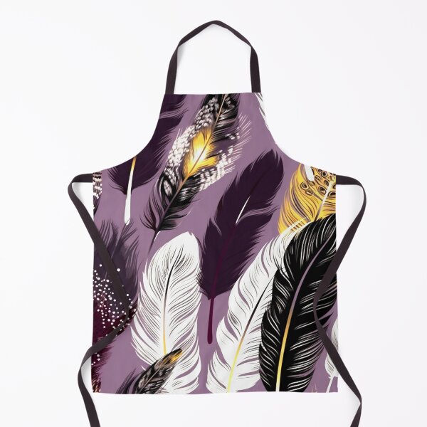 Item preview, Feathers - Burgundy, lavender, ivory, gold, black 3 designed and sold by Highlandkings.