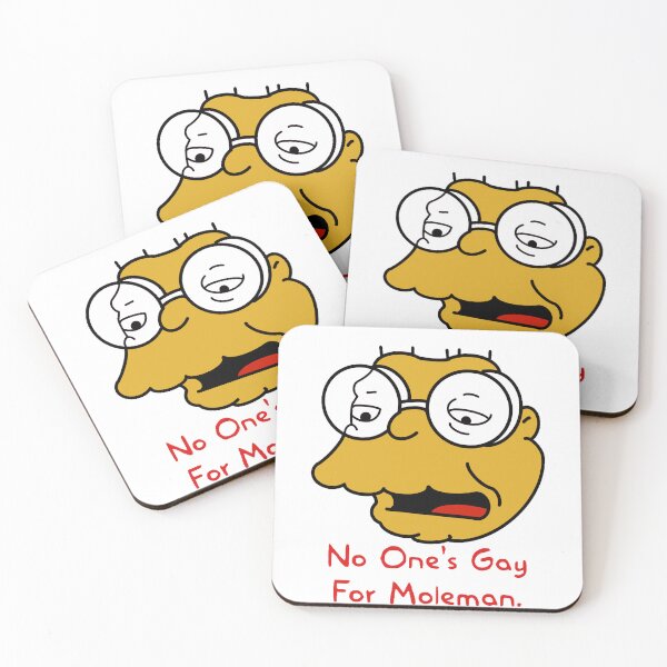 Item preview, No One's Gay For Moleman designed and sold by Look-I-Made-It.