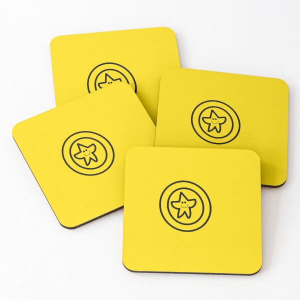 Item preview, That’s a drawing of a golden star coin. designed and sold by lukesubbby.
