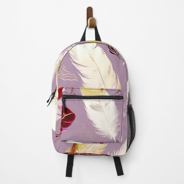 Artikelvorschau, Feathers - Burgundy, lavender, sage, cream, gold entworfen und verkauft von Highlandkings.