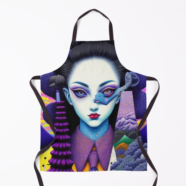 Aperçu de l'œuvre Preppy goth- Hokusai Pointillism créée et vendue par Roxburylane.