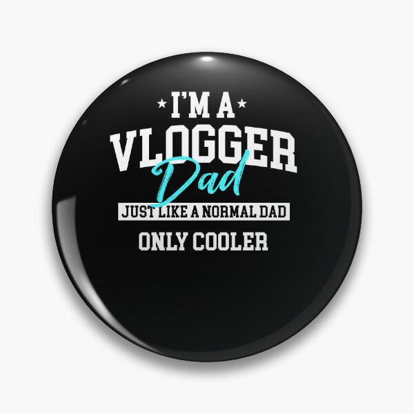Item preview, I'm a vlogger dad like a normal dad Graphic shirts for vloggers and influencers designed and sold by ScionEros.