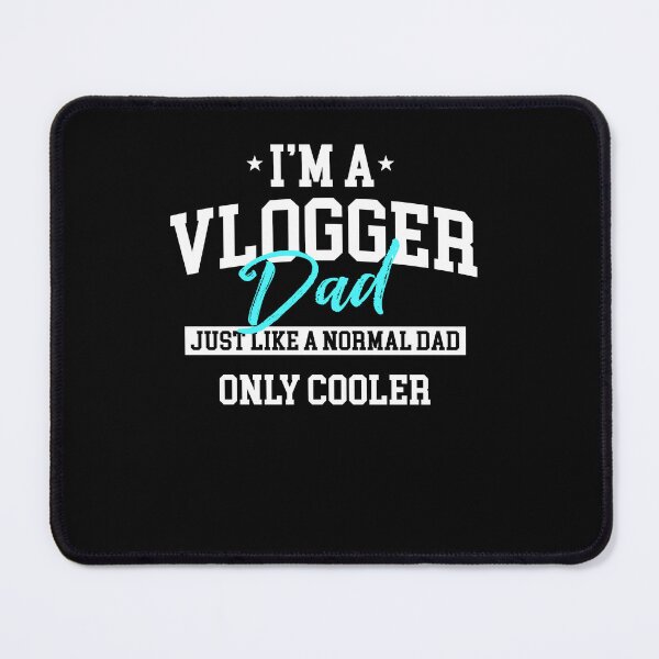 Item preview, I'm a vlogger dad like a normal dad Graphic shirts for vloggers and influencers designed and sold by ScionEros.