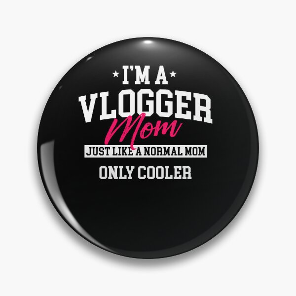 Item preview, Copy of I'm a vlogger mom like a normal mom Graphic shirts for vloggers and influencers designed and sold by ScionEros.