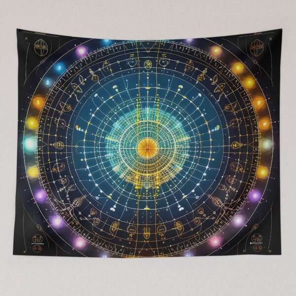 Item preview, Stars chart II designed and sold by TheLandsOfMagic.