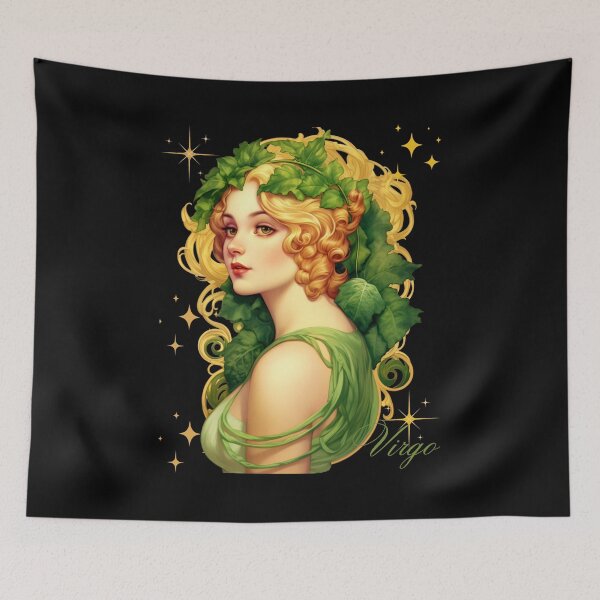 Item preview, Virgo zodiac designed and sold by DarkFablecation.