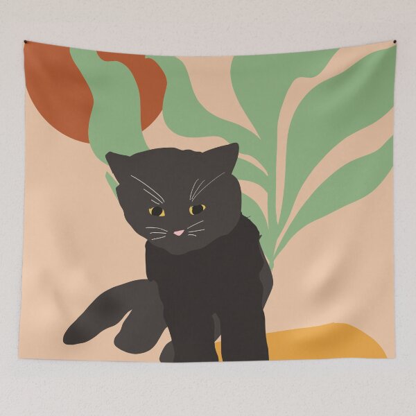 Item preview, Bohemian Matisse Kitten designed and sold by MaiZephyr.