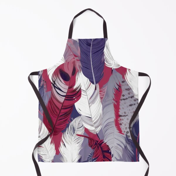 Item preview, Feathers - Burgundy, navy, gray, white, black designed and sold by Highlandkings.