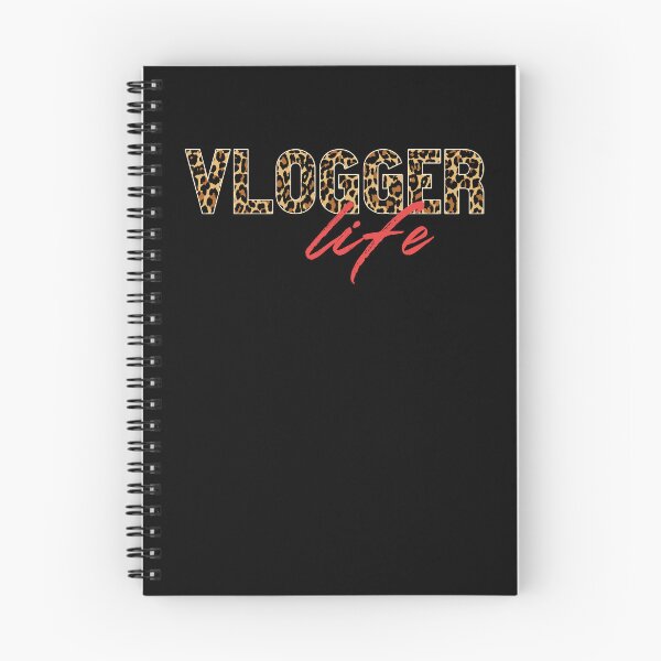 Item preview, Vlogger life Leopard print Graphic shirts for vloggers and influencers designed and sold by ScionEros.