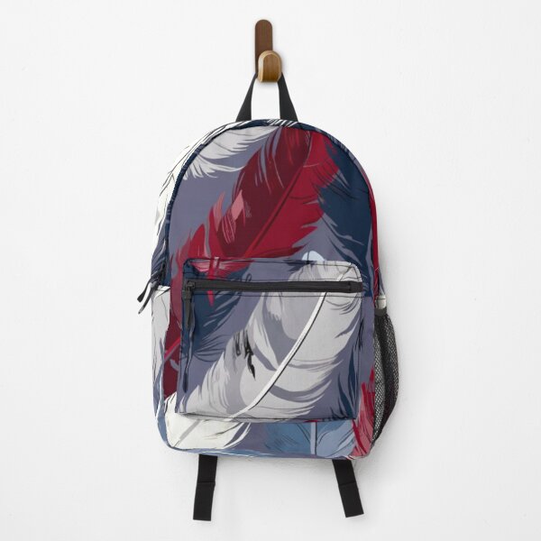 Artikelvorschau, Feathers - Burgundy, navy, gray, white, black 2 entworfen und verkauft von Highlandkings.