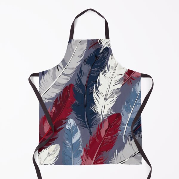 Item preview, Feathers - Burgundy, navy, gray, white, black 2 designed and sold by Highlandkings.