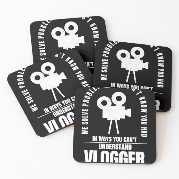 Item preview, Vlogger We Solve Problems You Didn't Know You Had In Ways You Don't Understand designed and sold by ScionEros.