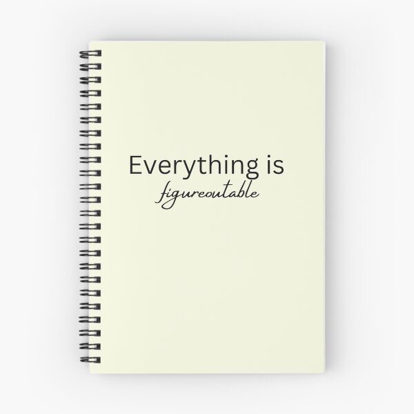 Item preview, Everything is figureoutable designed and sold by designbyangelic.