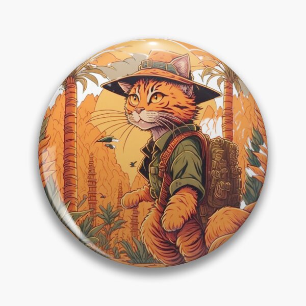 Item preview, Indiana Cat | Adventure Merch | Unique cat lover gift | Antique color designed and sold by MaFleiva.