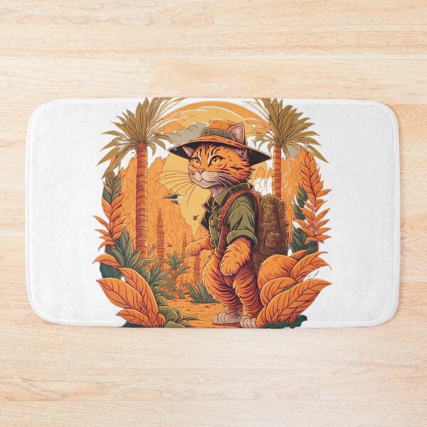Item preview, Indiana Cat | Adventure Merch | Unique cat lover gift | Antique color designed and sold by MaFleiva.